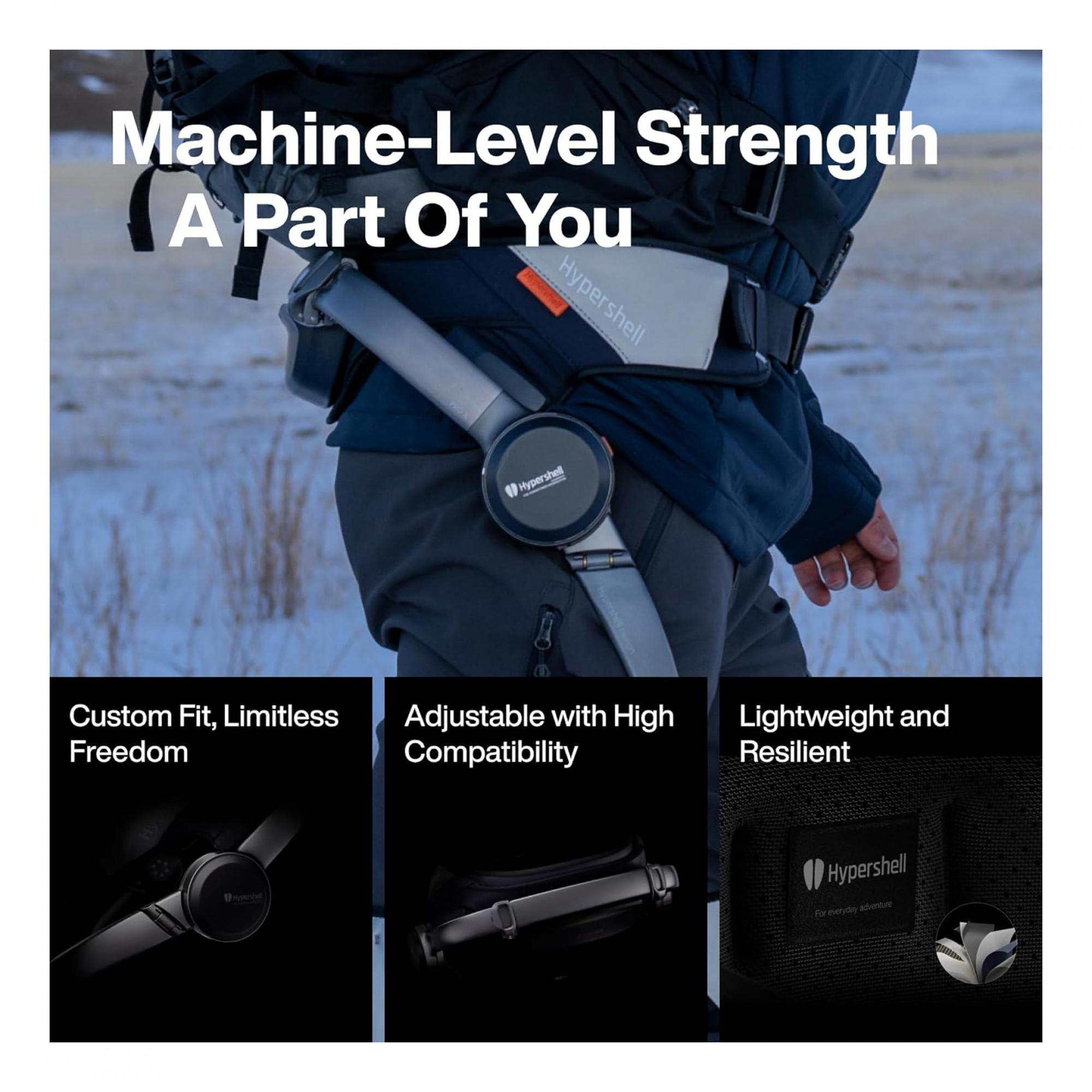 Экзоскелет Hypershell Pro X AI